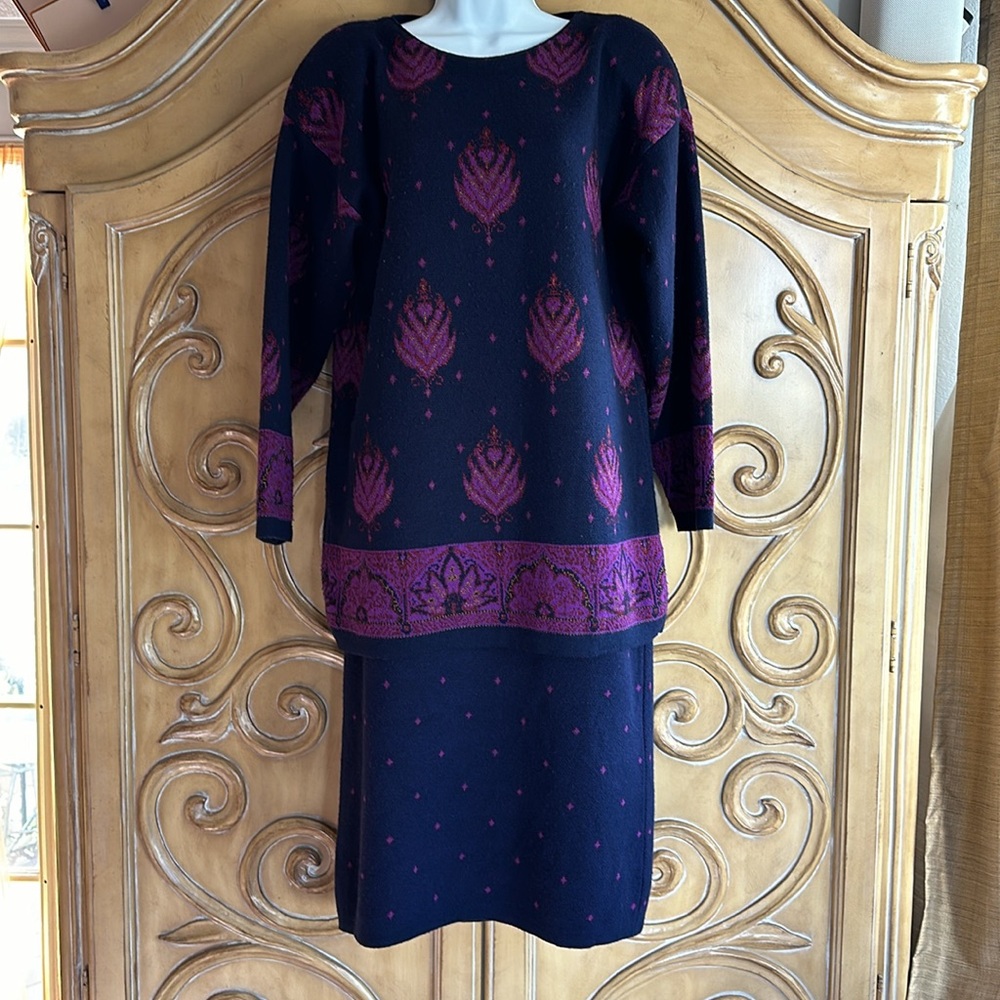 Jeanne Pierre Sweater & Skirt Set